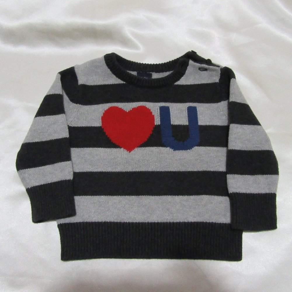 Baby Gap Pull over sweater Girl or boy Size 12- 18
